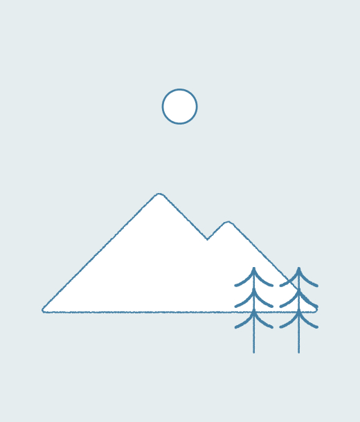 山のイラスト